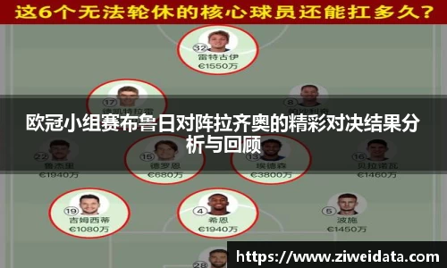 欧冠小组赛布鲁日对阵拉齐奥的精彩对决结果分析与回顾